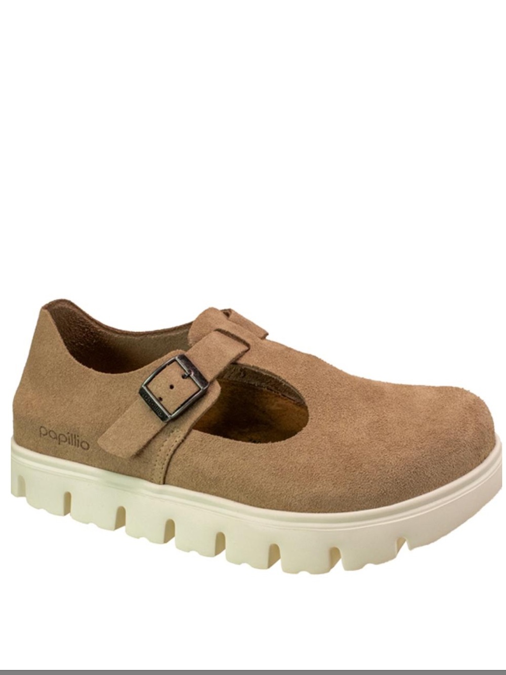Birkenstock Paris Chunky Platform Mary Jane Clogs warm Sand,Size EU38/US7.5 NWOT